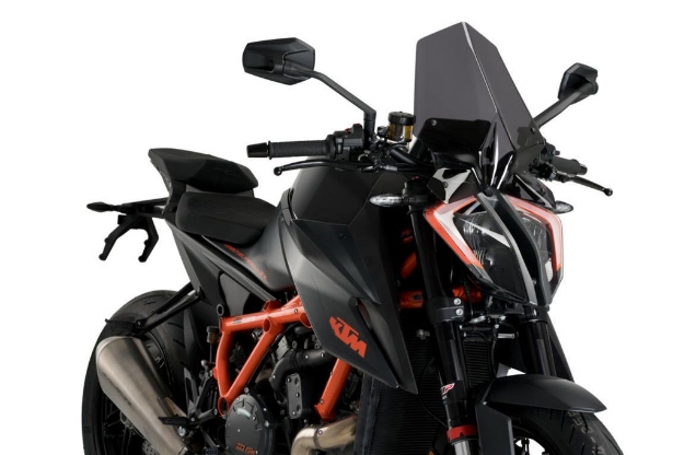 Afbeeldingen van Vervangingsruit naked bike Touring Puig KTM 1290 Superduke R '20-'23 -donker getint