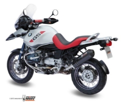 Afbeeldingen van MIVV Oval carbon demper met carbon cap (big) BMW R1150GS