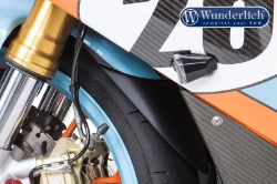 Afbeeldingen van Mudguard extension front BMW S1000R '14-/ S1000RR -'16/ S1000XR - black Wunderlich