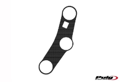 Afbeeldingen van Kroonplaatcover carbon look Puig voor Honda CBR600RR '03-'04