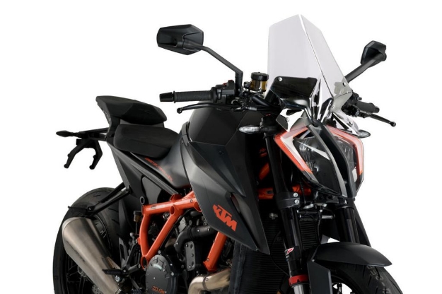 Afbeeldingen van Vervangingsruit naked bike Touring Puig KTM 1290 Superduke R '20-'23 -transparant