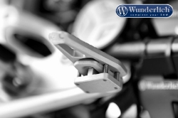 Afbeeldingen van Brake lever enlargement BMW R1200R(S) LC - silver Wunderlich
