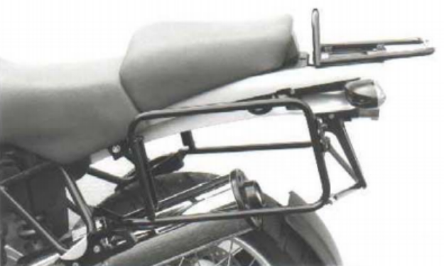 Afbeeldingen van Kofferrek zwart Hepco&Becker BMW R1150GS