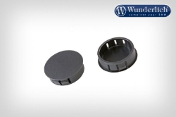 Afbeeldingen van Tail fairing cover plugs BMW R1200R(S) LC - black Wunderlich