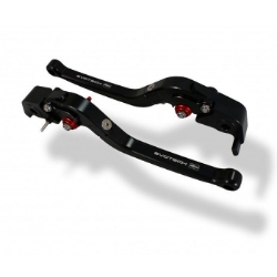Afbeeldingen van Hendel set opklapbaar Evotech Performance Ducati Streetfighter 848 '12-'16