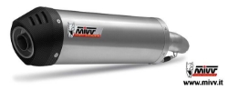 Afbeeldingen van MIVV Oval titanium demper met carbon cap Honda Crossrunner VFR800X '15-