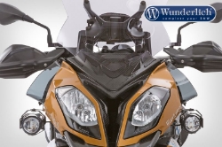 Afbeeldingen van Flaps Â»MARATHON-PLUSÂ« BMW S1000XR - smoked grey Wunderlich