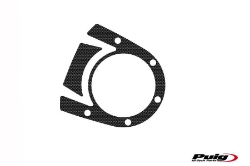 Afbeeldingen van Kroonplaatcover carbon look Puig voor Ducati Diavel '11-