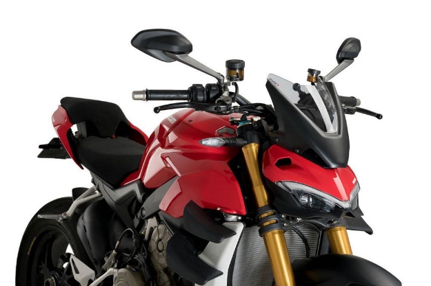 Afbeeldingen van Vervangingsruit naked bike Sport Puig Ducati Streetfighter V4 '20- -licht getint