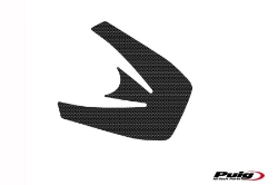 Afbeeldingen van Kroonplaatcover carbon look Puig voor Aprilia Shiver 750 '07-