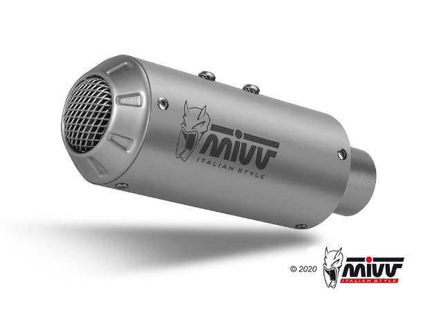 Afbeeldingen van MIVV MK3 RVS BMW S1000R '17-'20