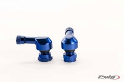 Afbeeldingen van Haakse ventielen 11mm Puig aluminium per set