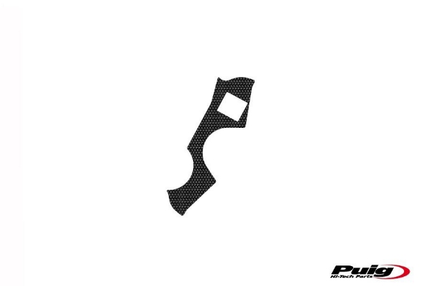 Afbeeldingen van Kroonplaatcover carbon look Puig voor Suzuki Inazuma '13-