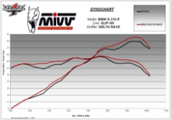 Afbeeldingen van MIVV Delta Race RVS BMW G310R '18-