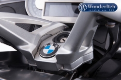 Afbeeldingen van Handlebar riser BMW K1600B/Grand America/GT/GTL - silver Wunderlich