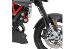 Afbeeldingen van Voorspatbord verlenger zwart Puig diverse Aprilia modellen