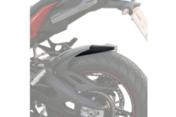 Afbeeldingen van Achterspatbord verlenger mat zwart voor het originele spatbord BMW S1000XR '20-'21