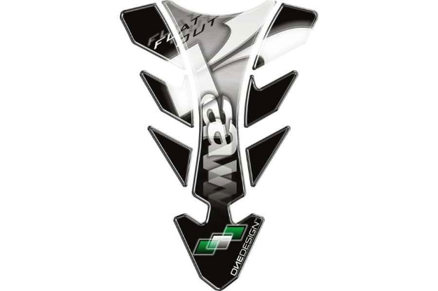 Afbeeldingen van Tankpad model Future Kawasaki zilver Puig