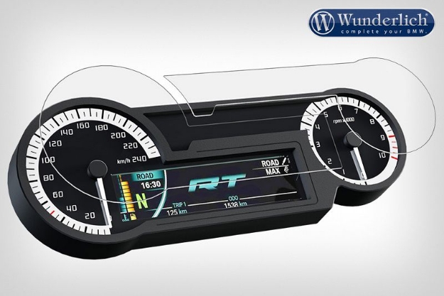 Afbeeldingen van Display Protection Sticker Wunderlich BMW R1200 RT LC '14- / R1250 RT