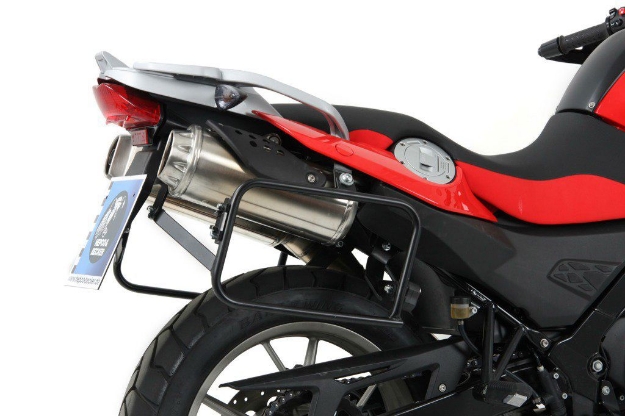 Afbeeldingen van Kofferrek zwart Lock-it Hepco&Becker BMW G650GS/Sertao '11-