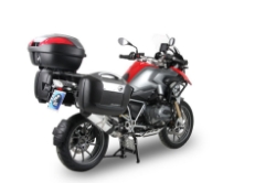 Afbeeldingen van Kofferrek zwart Lock-it Hepco&Becker BMW R1200GS LC '13-'18