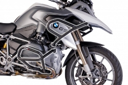 Afbeeldingen van Valbeugel zwart voor bovenkant Puig BMW R1200GS LC '14-16