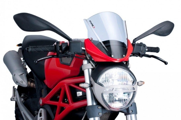 Afbeeldingen van Vervangingsruit jetstream Ducati M 696 / 796 / 1100 /S licht getint