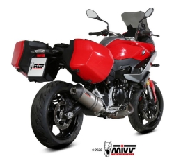 Afbeeldingen van MIVV Oval titanium demper met carbon cap BMW F900XR '20-