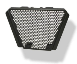 Afbeeldingen van Oliekoelercover zwart Evotech Performance Aprilia Tuono V4 1100 RR '15-16