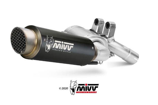 Afbeeldingen van MIVV GP PRO black RVS BMW F900R '20-