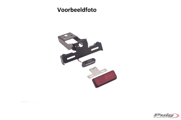 Afbeeldingen van Kentekenplaathouder Puig MV Agusta 990 '10-'13 / 1090 '10-'18