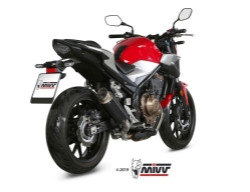 Afbeeldingen van MIVV GP PRO black RVS Honda CB500F '19-
