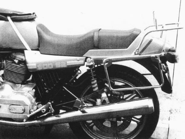 Afbeeldingen van Kofferrek chroom Hepco&Becker Ducati 900 S 2 '82-'84