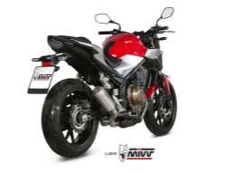 Afbeeldingen van MIVV MK3 RVS demper Honda CB500F '19-