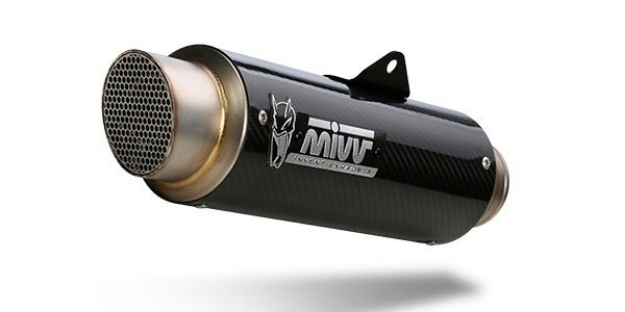 Afbeeldingen van MIVV RVS systeem met GP PRO carbon Honda CB125R '21-