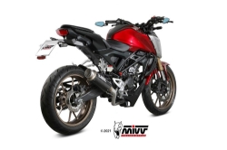Afbeeldingen van MIVV RVS systeem met GP PRO carbon Honda CB125R '21-