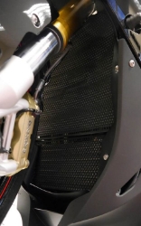 Afbeeldingen van Radiator/oliekoeler cover set zwart Evotech Performance BMW S1000RR '12-14