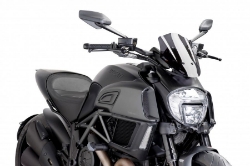 Afbeeldingen van Vervangingsruit naked bike sport verstelbaar Puig Ducati Diavel '14-'18