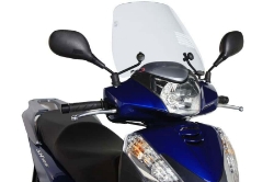 Afbeeldingen van Windscherm scooter model Traffic Puig voor Honda Scoopy SH300i '11--transparant