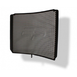 Afbeeldingen van Radiatorcover zwart Evotech Performance Kawasaki ZX6-R '13-18