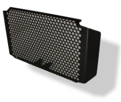 Afbeeldingen van Oliekoelercover zwart aluminium Evotech Performance Ducati Multistrada 1200 S Touring `10-14