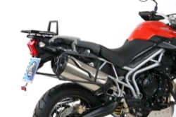 Afbeeldingen van Topdrager zwart Alurack Hepco&Becker Triumph TIGER 800/ XC '11-14