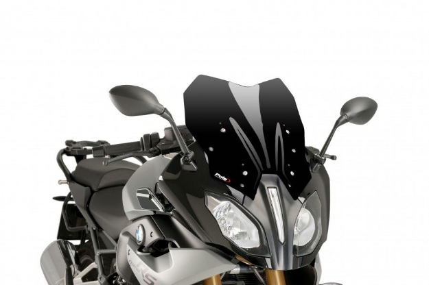 Afbeeldingen van Vervangingsruit Puig Jetstream BMW R1200RS '15-'18/R1250RS '19- -zwart