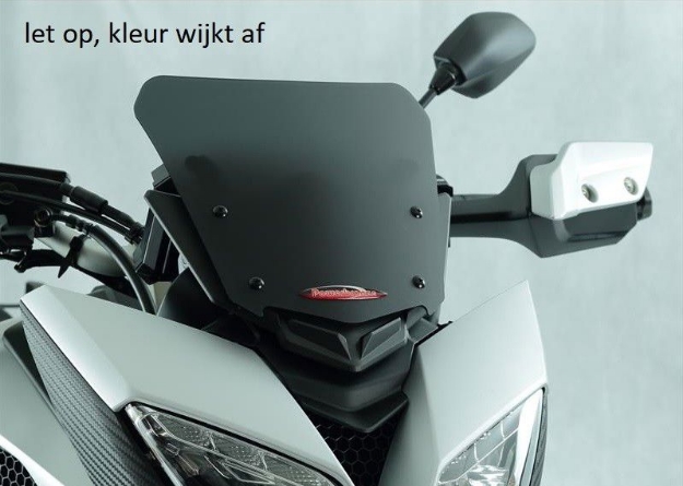 Afbeeldingen van Adventure sports screen Yamaha MT-09 Tracer '15- (240mm) -donker getint