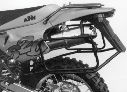Afbeeldingen van Kofferrek zwart Hepco&Becker KTM LC4 400/600 1997 / LC4 R620 ADVENTURE '98-