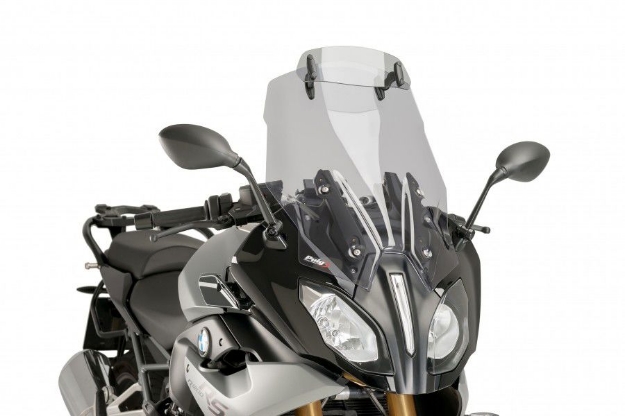 Afbeeldingen van Vervangingsruit touring met opzetruitje licht getint Puig BMW R1200RS / R1250RS