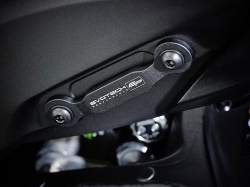 Afbeeldingen van Afdekplaatjes duo voetsteunen Evotech Performance Kawasaki ZX10-R ’21-