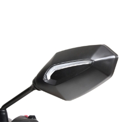 Afbeeldingen van Stuurspiegel model Vision met verlichting links Chaft