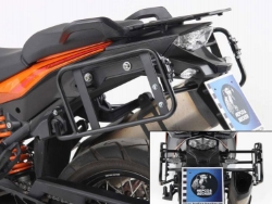 Afbeeldingen van Kofferrek Lock-it a-symmetrisch zwart Hepco&Becker KTM 1050 / 1190 / 1290 Adventure