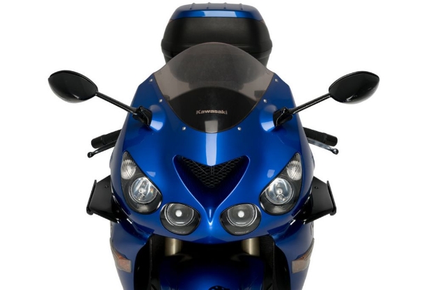 Afbeeldingen van Side Spoiler Downforce Sport Puig voor de Kawasaki ZZR1400 '06-21